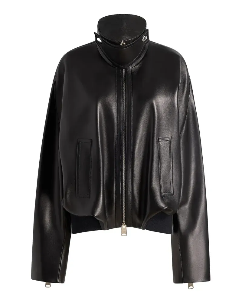 KHAITE Hamett Jacke - Schwarz Schwarz