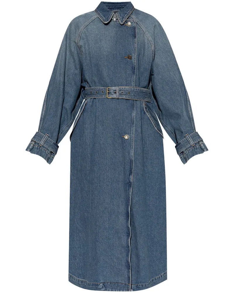 Isabel Marant Brekka Trenchcoat - Blau Blau
