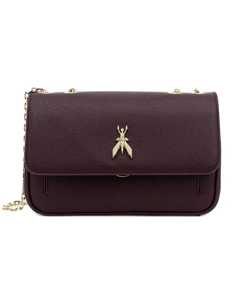 Patrizia Pepe leather shoulder bag - Violett Violett