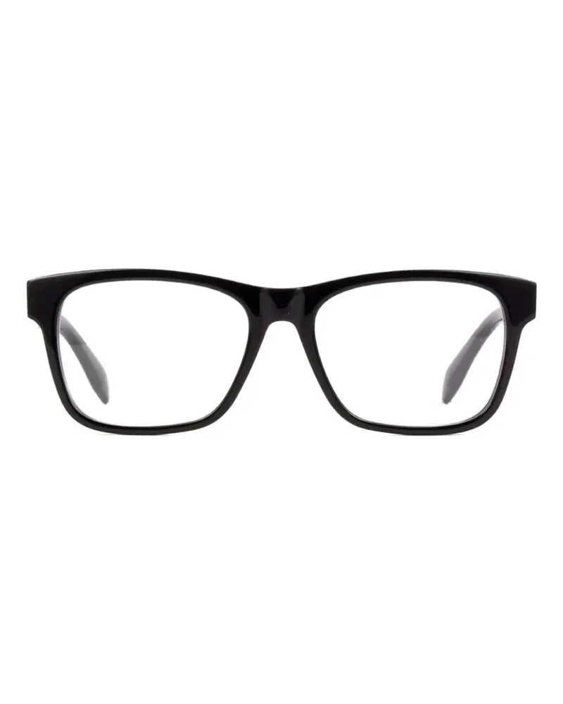 Alexander McQueen square-frame glasses - Schwarz Schwarz