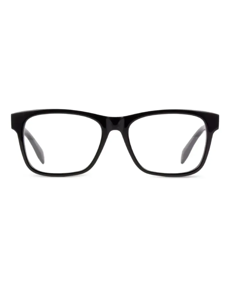 Alexander McQueen square-frame glasses - Schwarz Schwarz