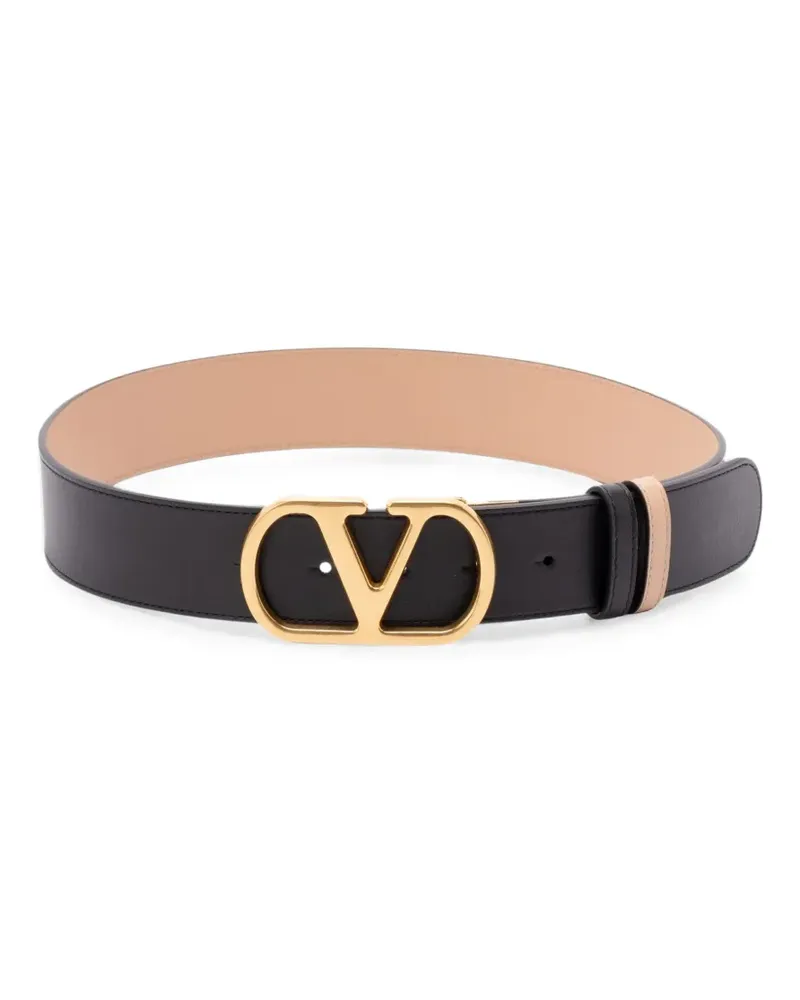 Valentino Garavani Wendbarer VLogo Signature Gürtel - Schwarz Schwarz