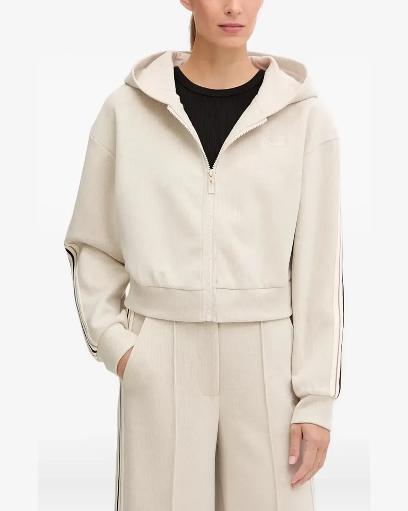 Guess Hoodie mit gestreiften Ärmeln - Nude Nude
