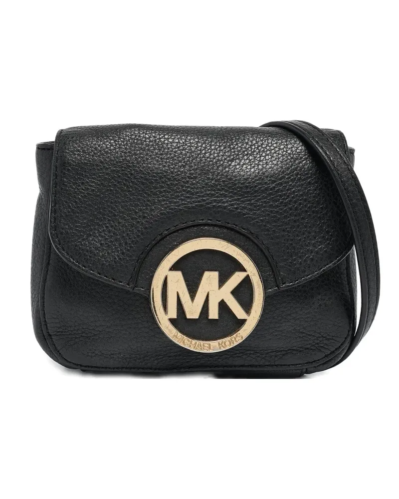 Michael Kors Pre-owned Umhängetasche mit Logo-Applikation - Schwarz Schwarz