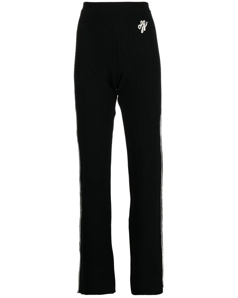 OFF-WHITE Gestrickte Jogginghose - Schwarz Schwarz