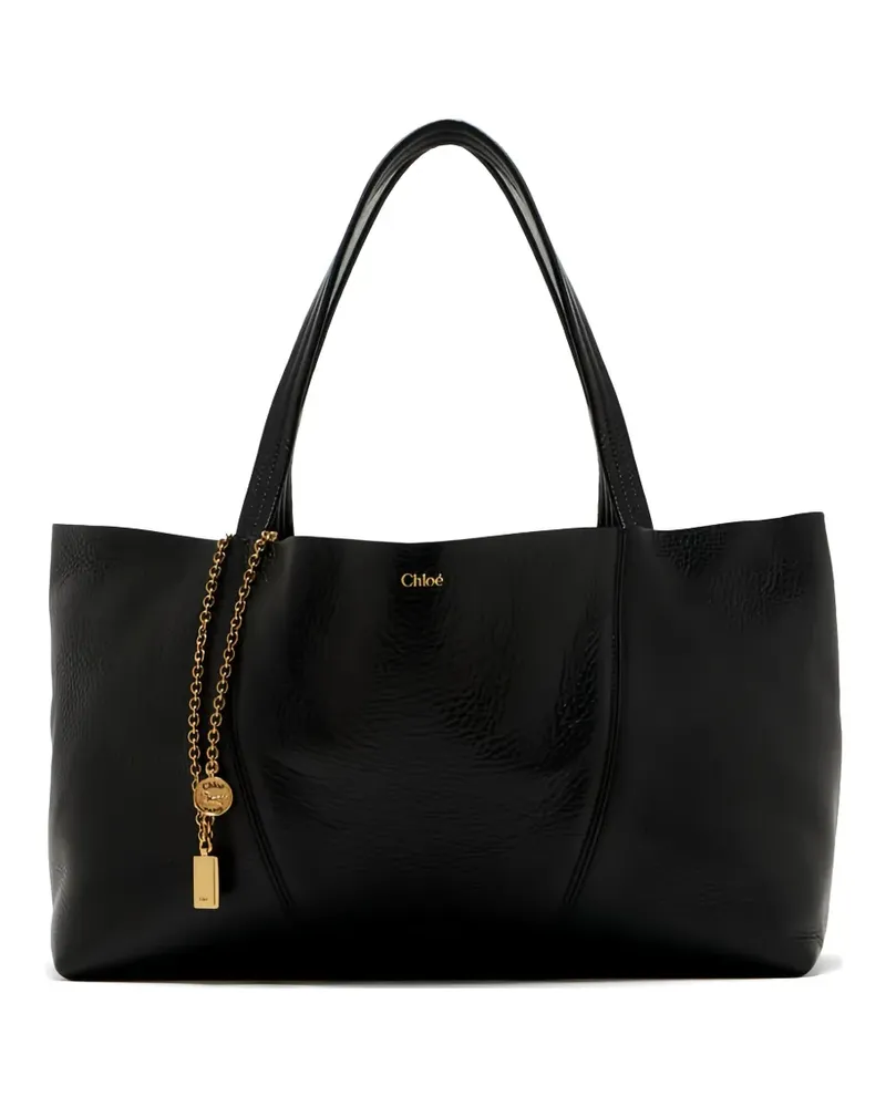 Chloé Spin east-west tote bag - Schwarz Schwarz