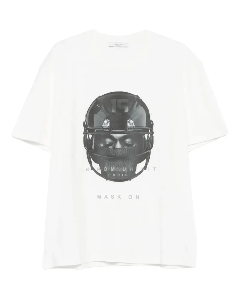 IH NOM UH NIT T-Shirt mit grafischem Print - Weiß Weiß
