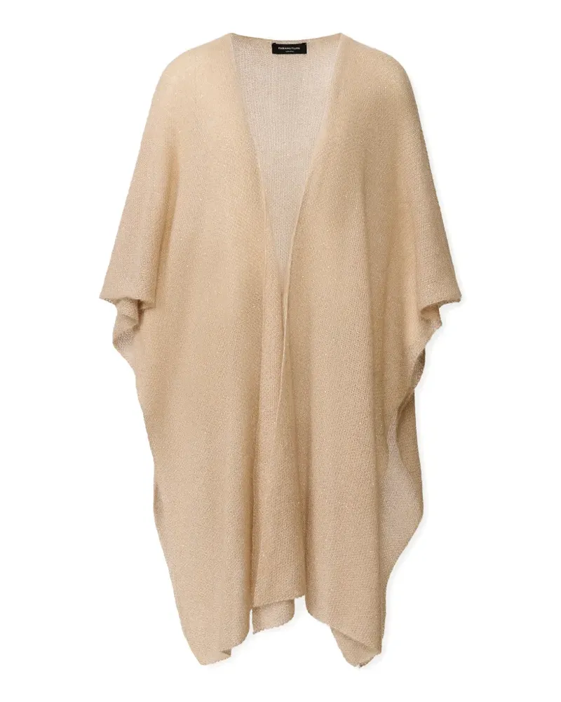 Fabiana Filippi sequinned cape - Nude Nude