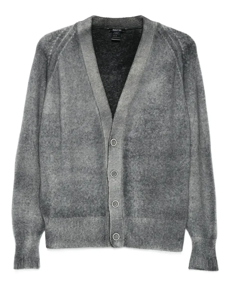 Avant Toi silk blend cardigan - Grau Grau