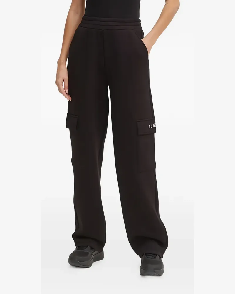Guess cargo-pocket trousers - Schwarz Schwarz
