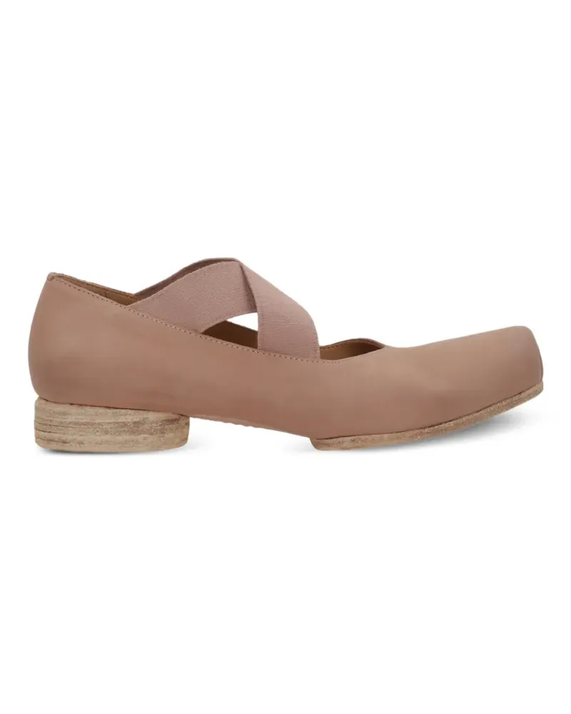 Uma Wang Loafer mit eckiger Kappe - Nude Nude
