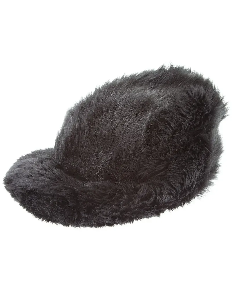 Junya Watanabe faux fur hat - Schwarz Schwarz