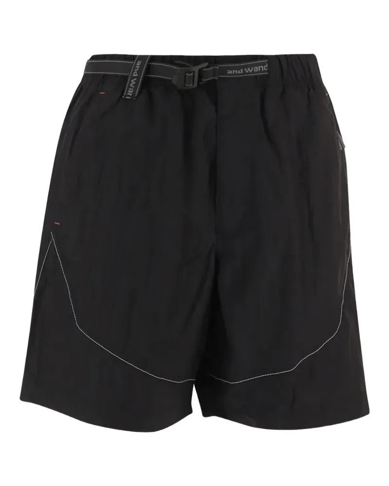 and wander adjustable-belt bermuda shorts - Schwarz Schwarz