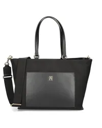 Tommy Hilfiger Tote Bag mit Logo Schwarz