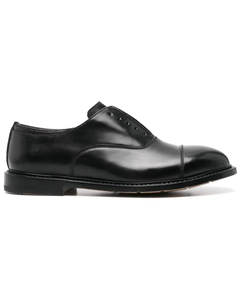 Premiata Oxford-Schuhe aus Leder - Schwarz Schwarz