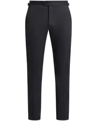 FURSAC slim-fit tailored trousers Schwarz