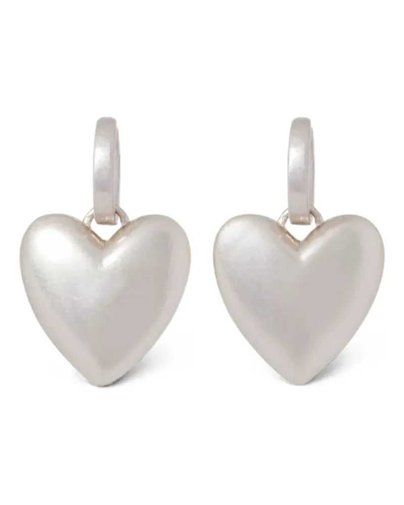 Roxanne Assoulin Token Heart drop-design earrings - Silber Silber