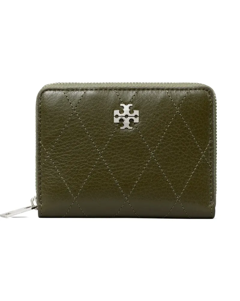 Tory Burch Kleines Charlie Portemonnaie mit Reißverschluss - Grün Grün