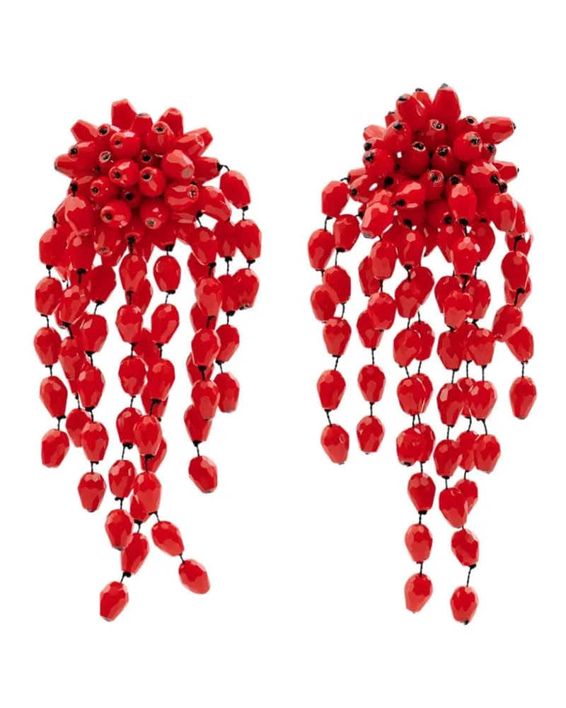 Isabel Marant Hanabi Hängeohrringe - Rot Rot
