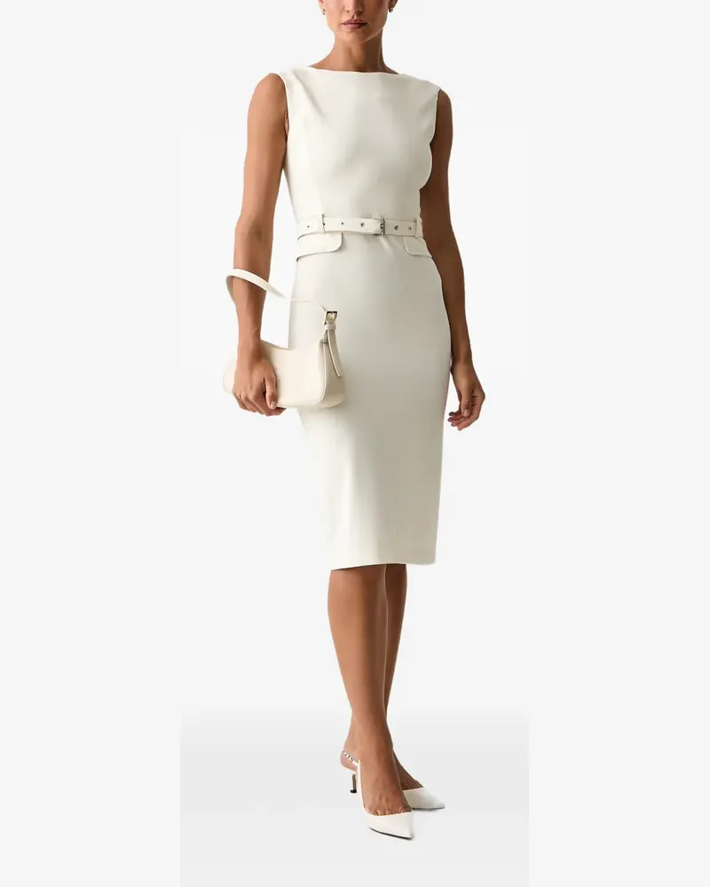 Pinko Midikleid mit Gürtel - Nude Nude
