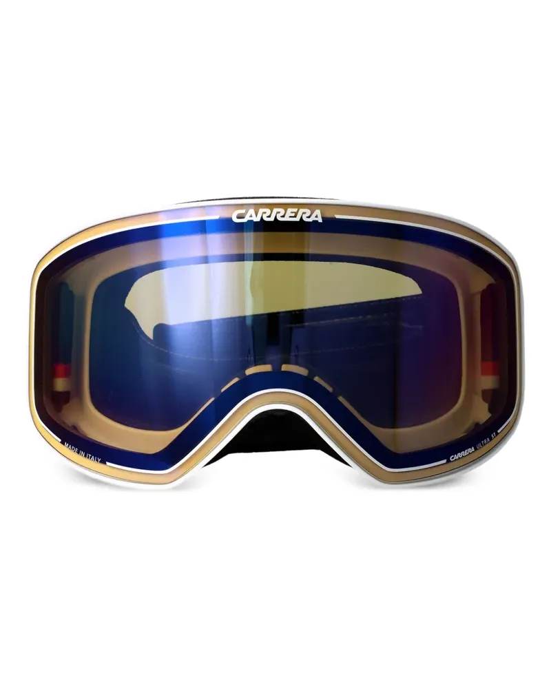 Carrera Car Skibrille - Weiß Weiß