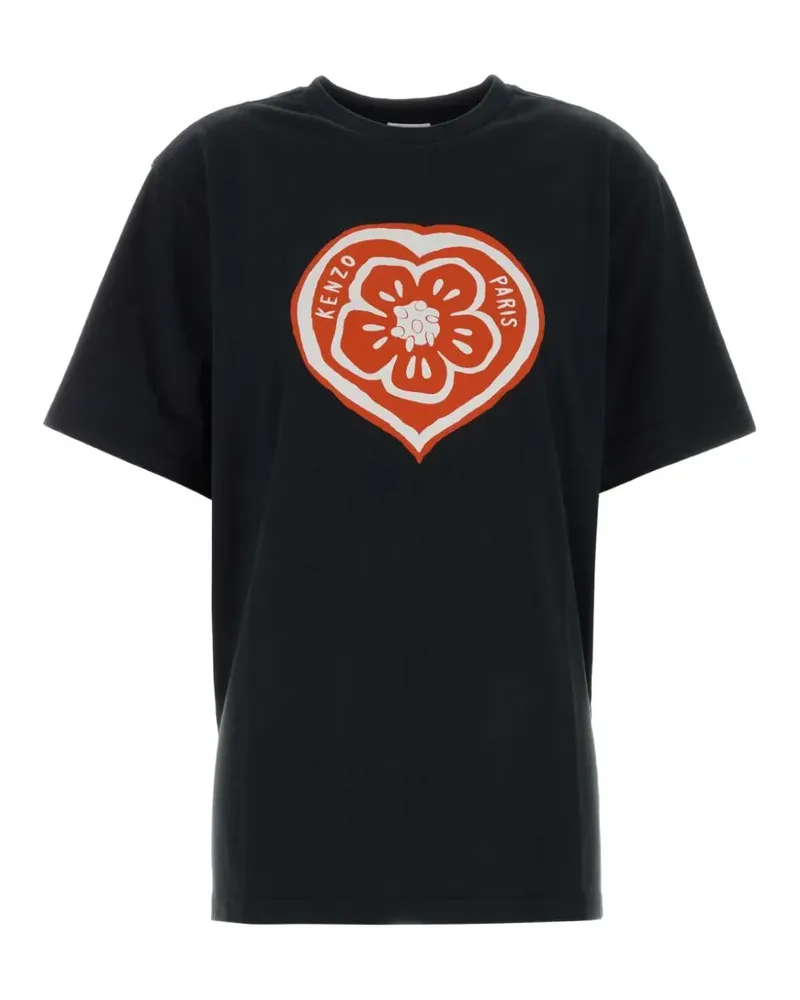 Kenzo Boke Heart graphic T-shirt - Schwarz Schwarz