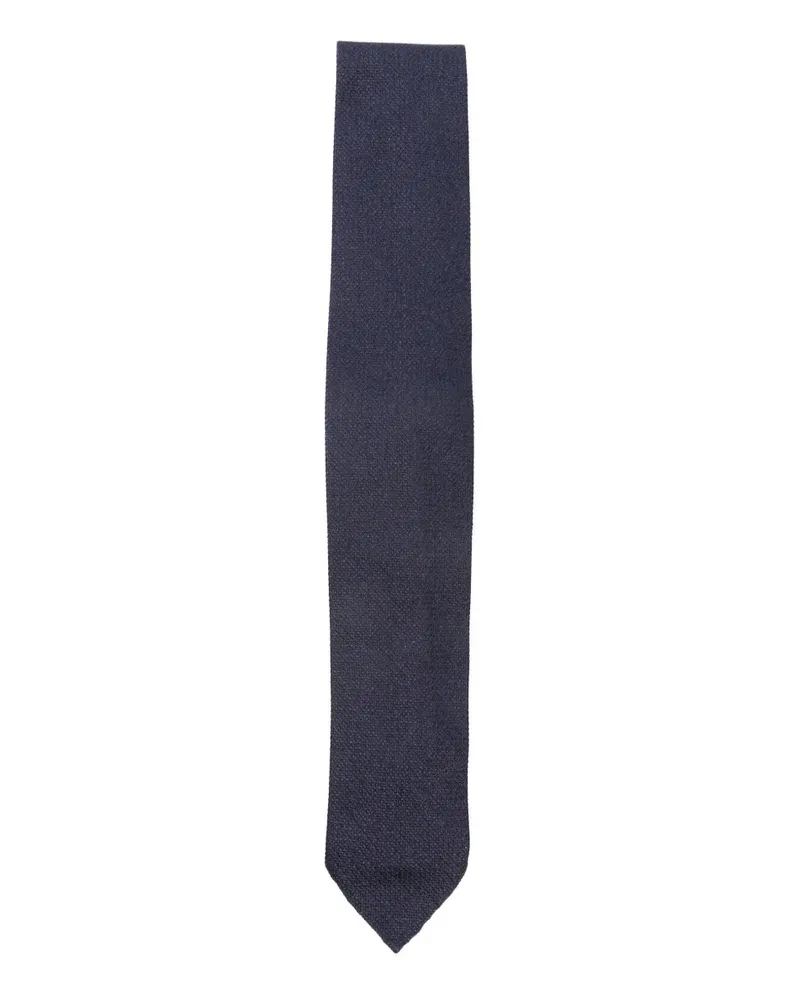 LARDINI Krawatte aus Seide - Blau Blau