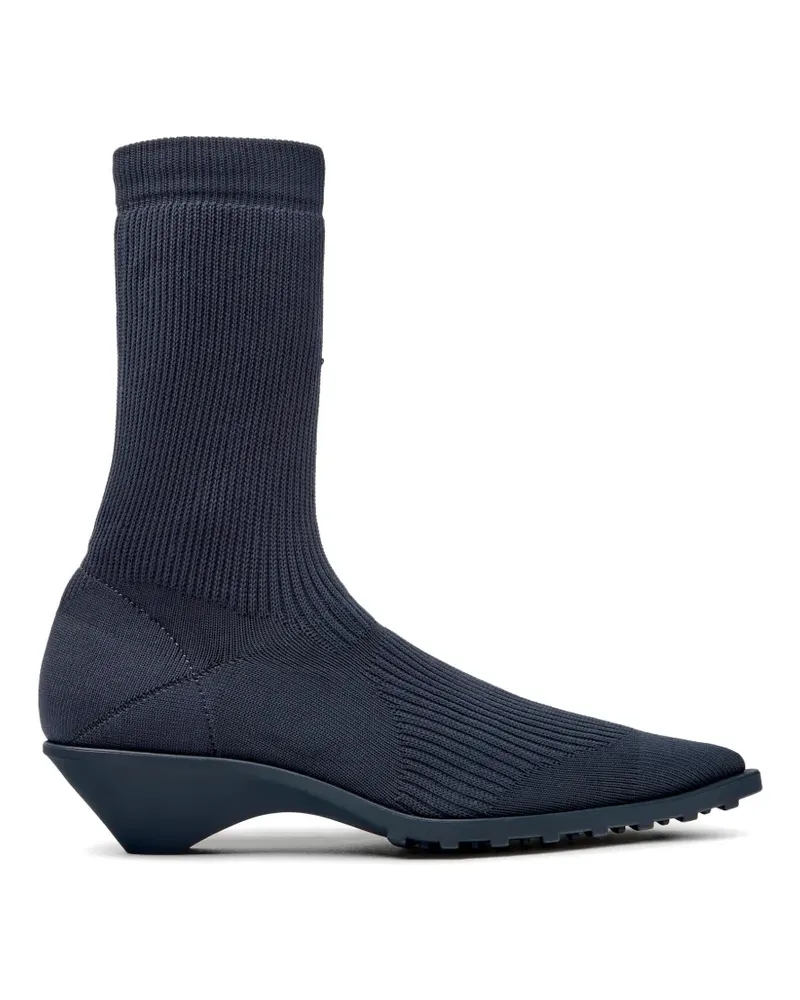 Camper Anna Stiefeletten mit spitzer Kappe - Blau Blau