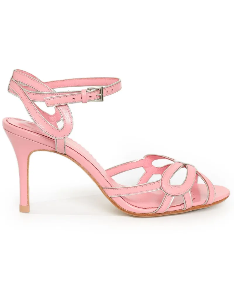 Sarah Chofakian Iluka Sandalen 75mm - Rosa Rosa