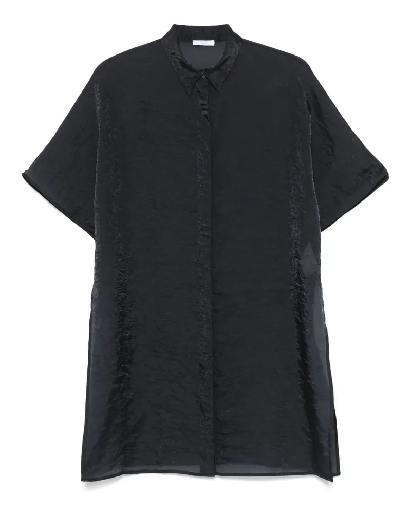 Peserico Hemd aus Organza - Blau Blau