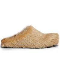 Marni Fussbett Sabot Slipper Braun