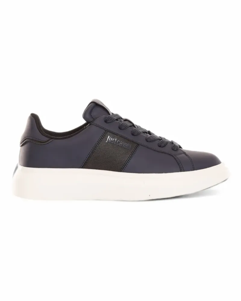 Just Cavalli Sneakers mit Logo-Print - Blau Blau