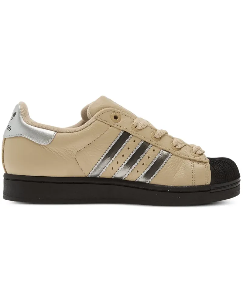 adidas Superstar II W leather sneakers - Nude Nude