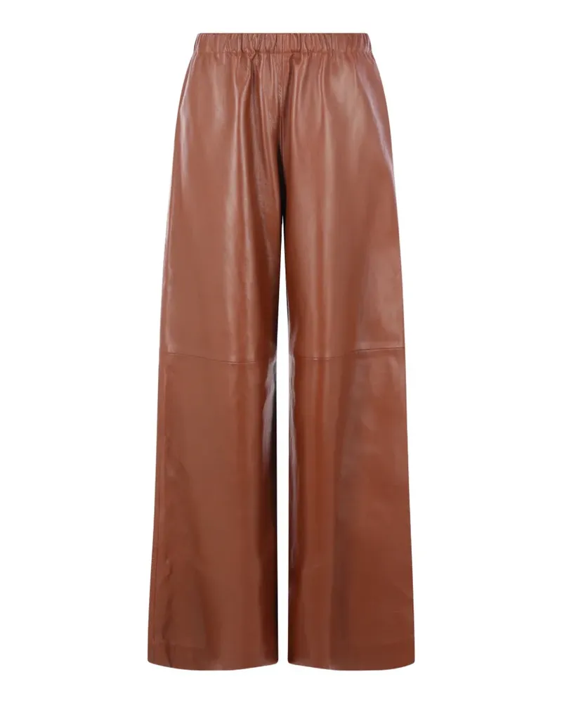 Dušan Lederhose mit Stretchbund - Braun Braun
