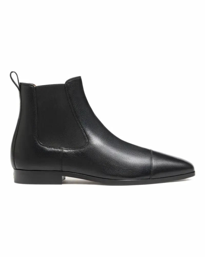 Valentino Garavani Mockers Stiefeletten aus Zickelleder - Schwarz Schwarz