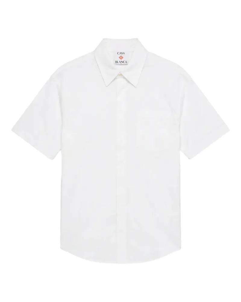 Casablanca Paris Hemd mit Brusttaschen - Weiß Weiß