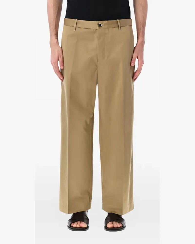 nine:inthe:morning Thiago chino trousers - Nude Nude