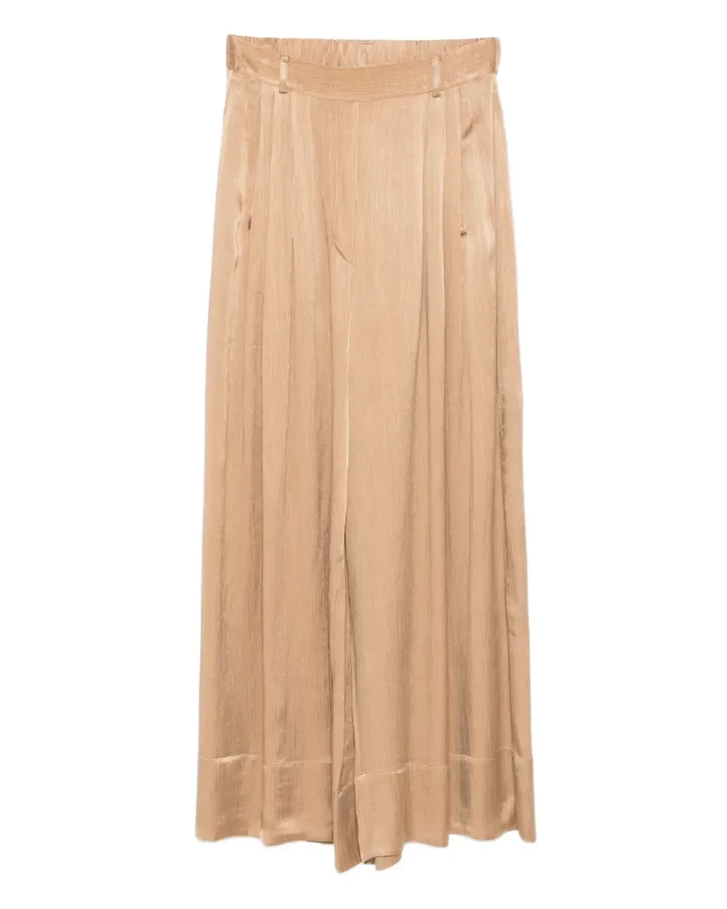 Mes Demoiselles pleated trousers - Nude Nude