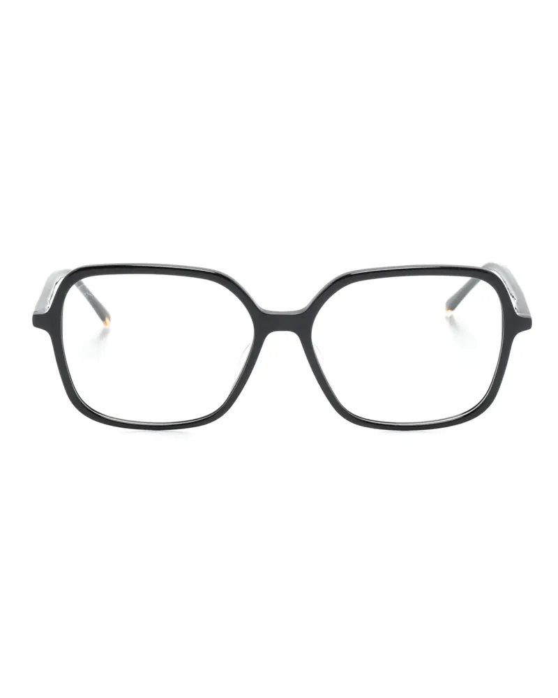 GIGI STUDIOS Aurelie Brille mit eckigem Gestell - Schwarz Schwarz