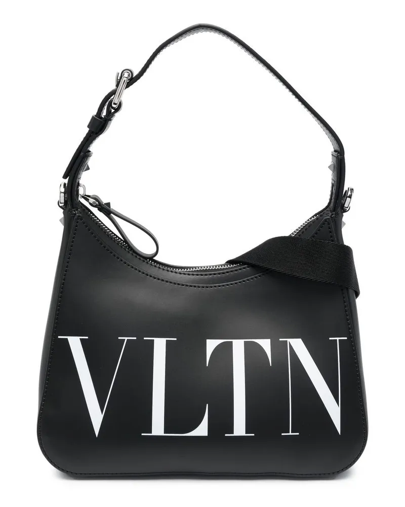 Valentino Garavani VLTN Schultertasche - Schwarz Schwarz