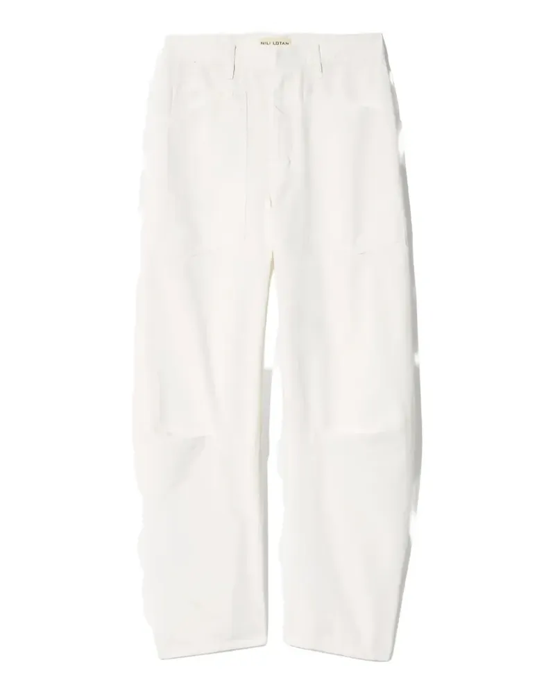 Nili Lotan Shon panelled jeans - Weiß Weiß