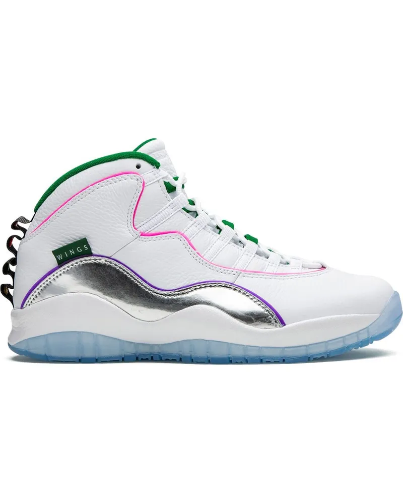 Jordan Air  10 Wings' Sneakers - Weiß Weiß