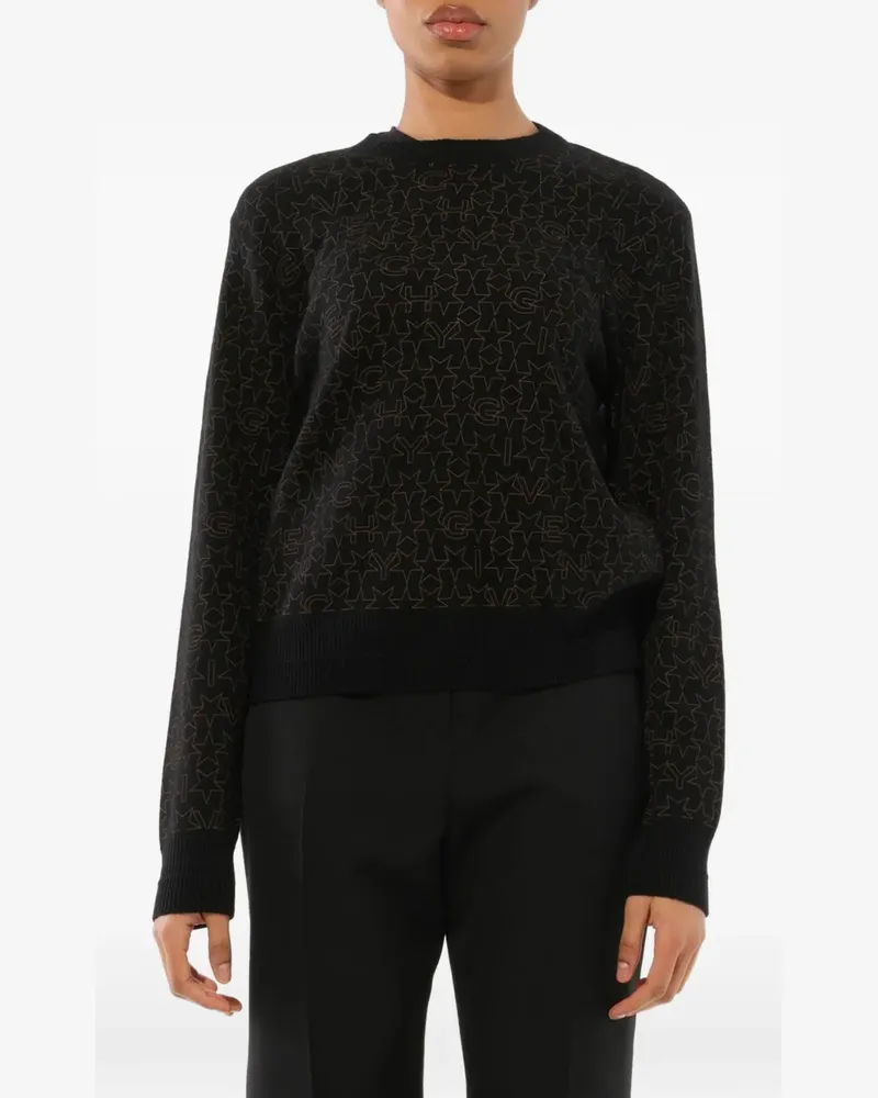 Givenchy Pullover mit Sterne-Print - Schwarz Schwarz