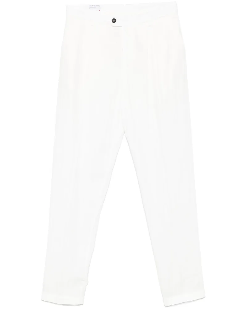 Eleventy Tapered-Chino - Weiß Weiß