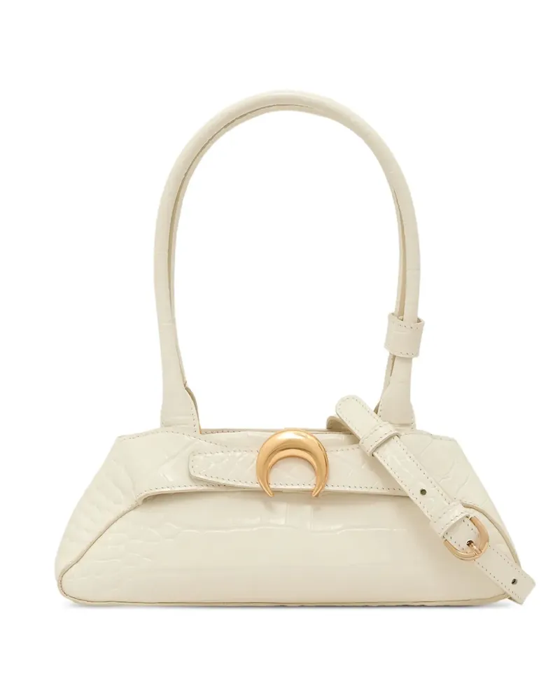 Marine Serre Mini Aurora Tote Bag - Weiß Weiß