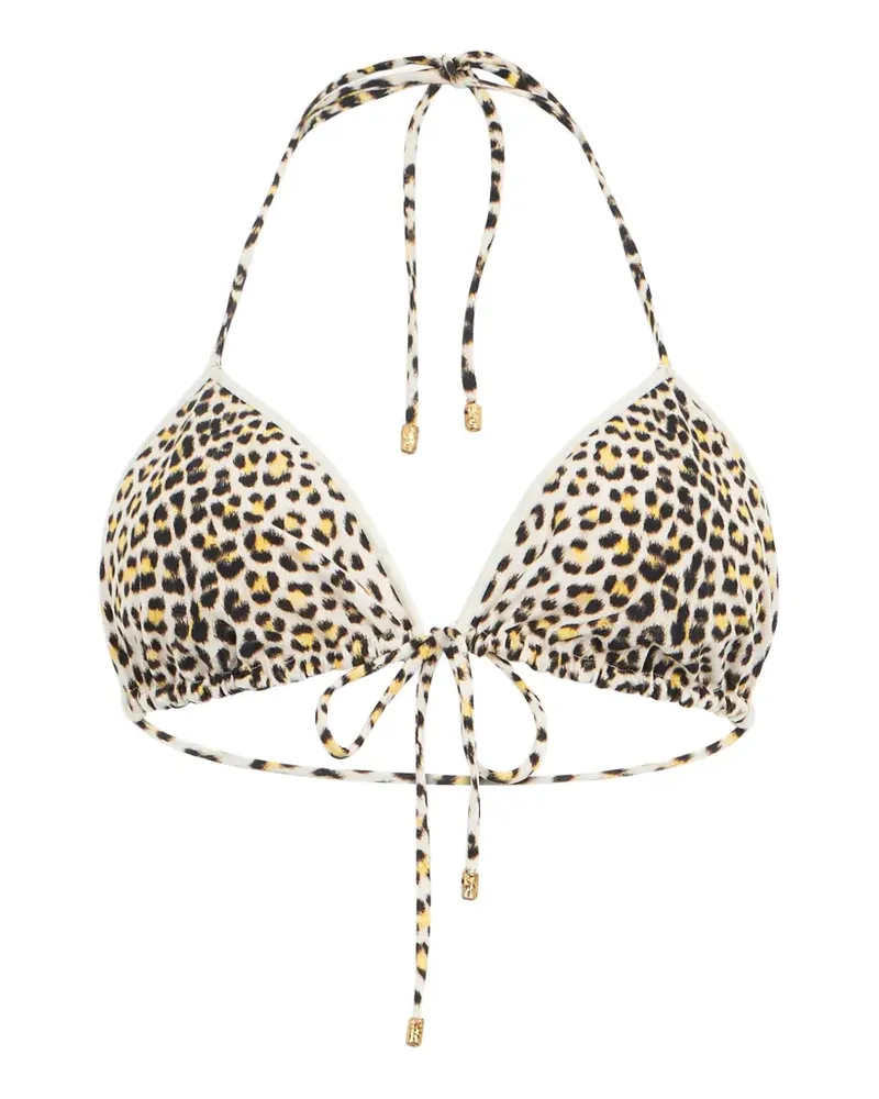 Roberto Cavalli Bikini mit Animal-Print - Nude Nude