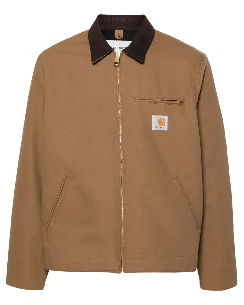 Carhartt WIP Detroit Jacke aus Canvas - Braun Braun