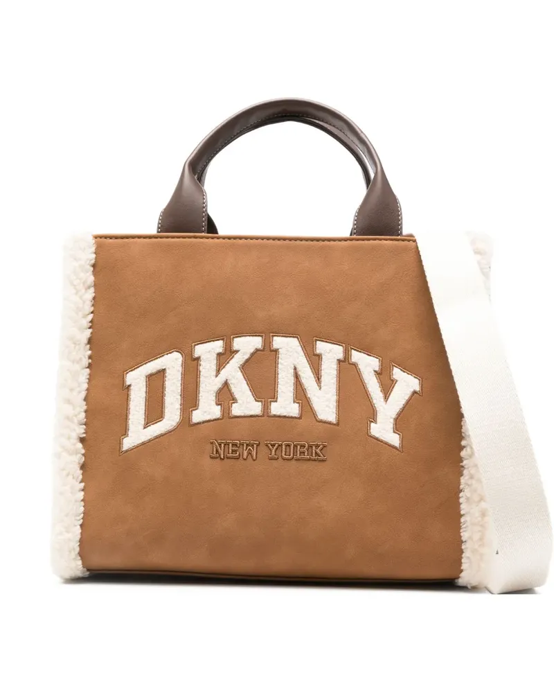 DKNY Mittelgroße Hadlee Tote Bag - Braun Braun