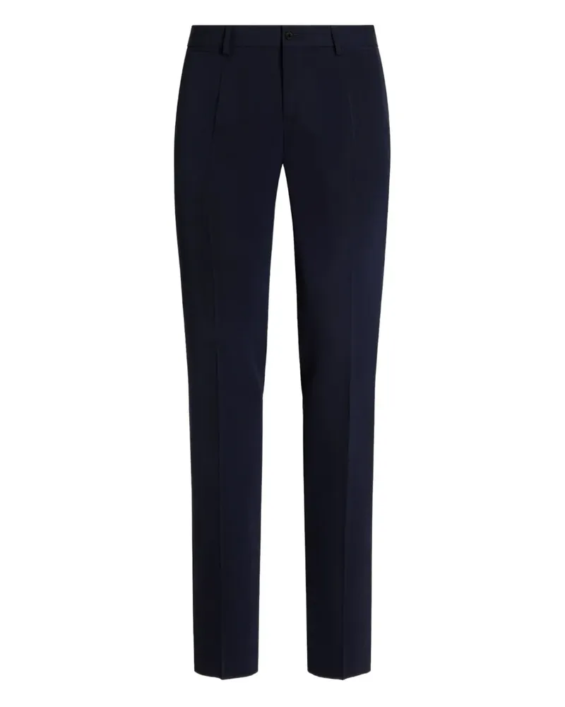 Dolce & Gabbana Hose mit Bügelfalten - Blau Blau