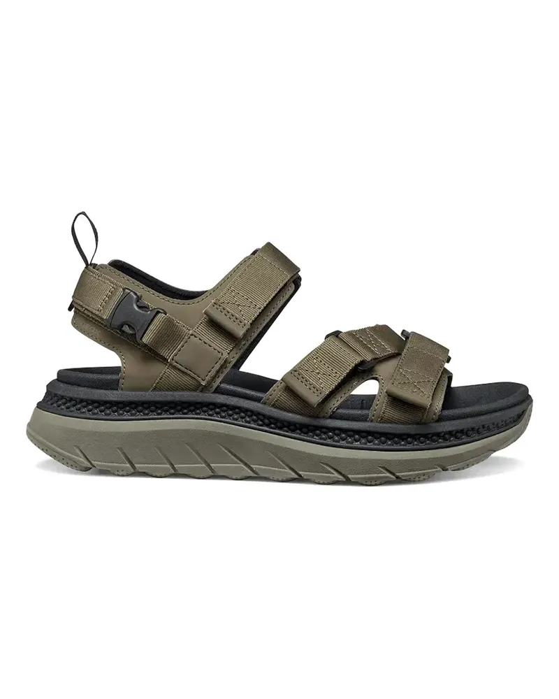 Geox touch-strap buckle-fastening sandals - Grün Grün